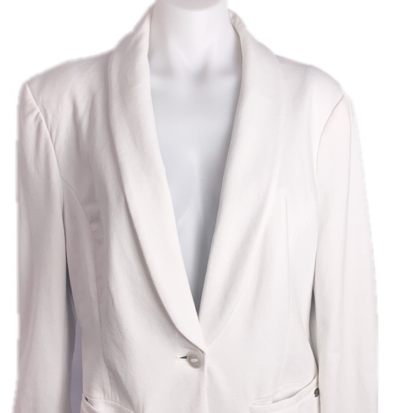 Guess Jackets & Blazers - Guess White Blazer